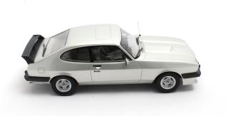 Ford Capri 2.8 Turbo 1981 Silver met. Cult Scale Models 1:18 Resinemodell (Türen, Motorhaube... nicht zu öffnen!)